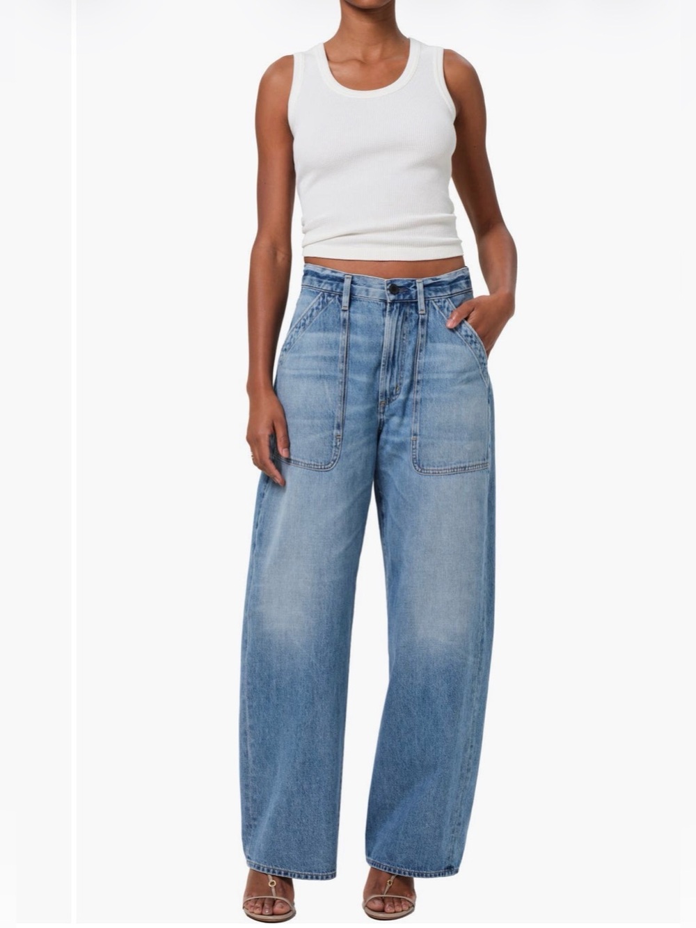 NEW Citizens of Humanity Ayla Cargo Zenith Size 23